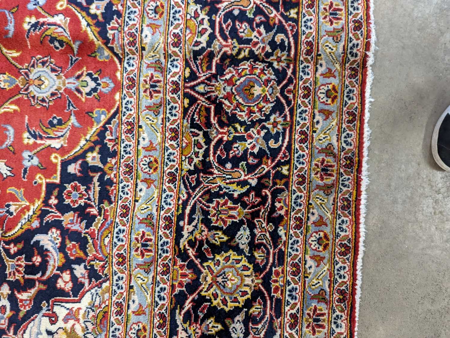 A Kashan carpet, - Image 24 of 29