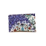 An Iznik pottery tile shard,