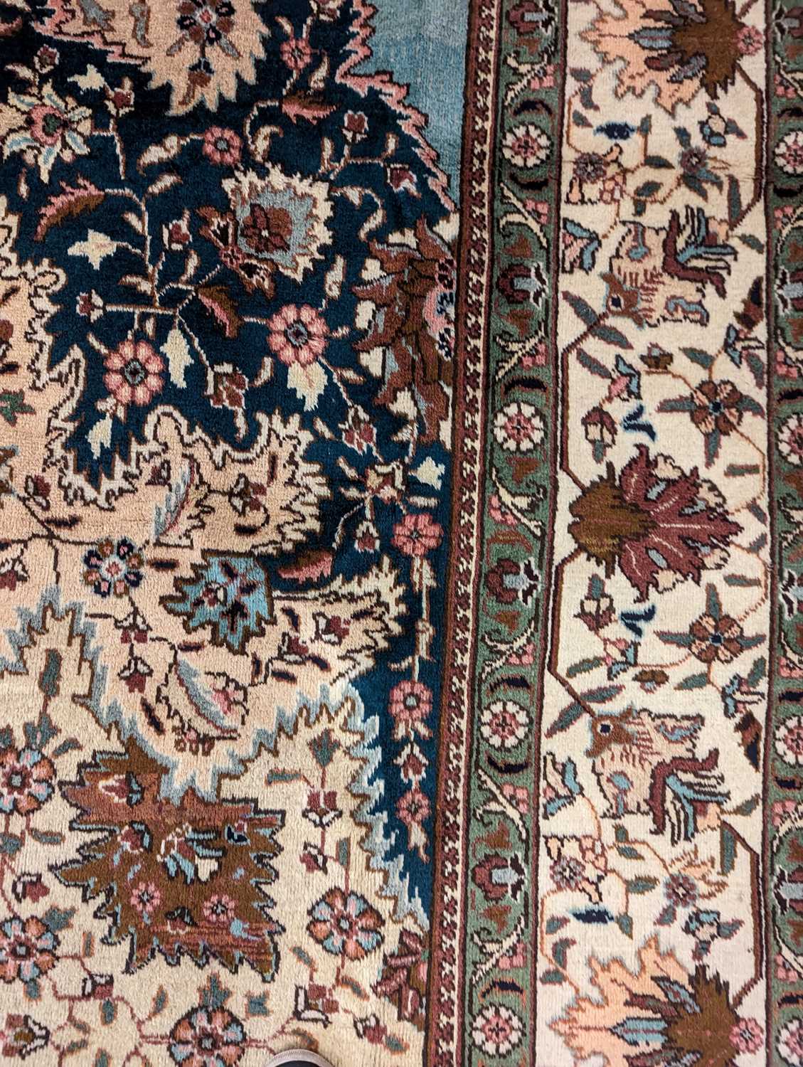 A Tabriz carpet - Image 14 of 25