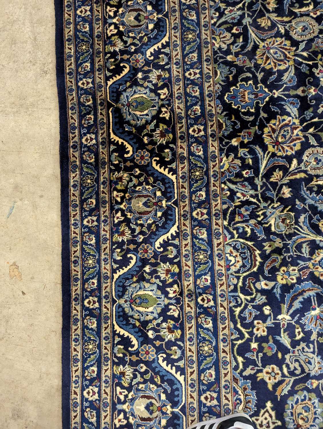 A Meshed carpet, - Image 15 of 30