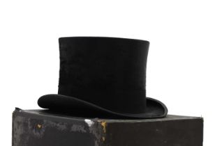 A Henry Heath silk top hat