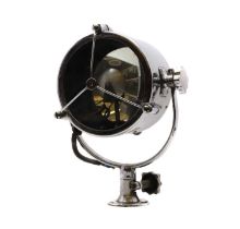 A chrome Francis Searchlight,