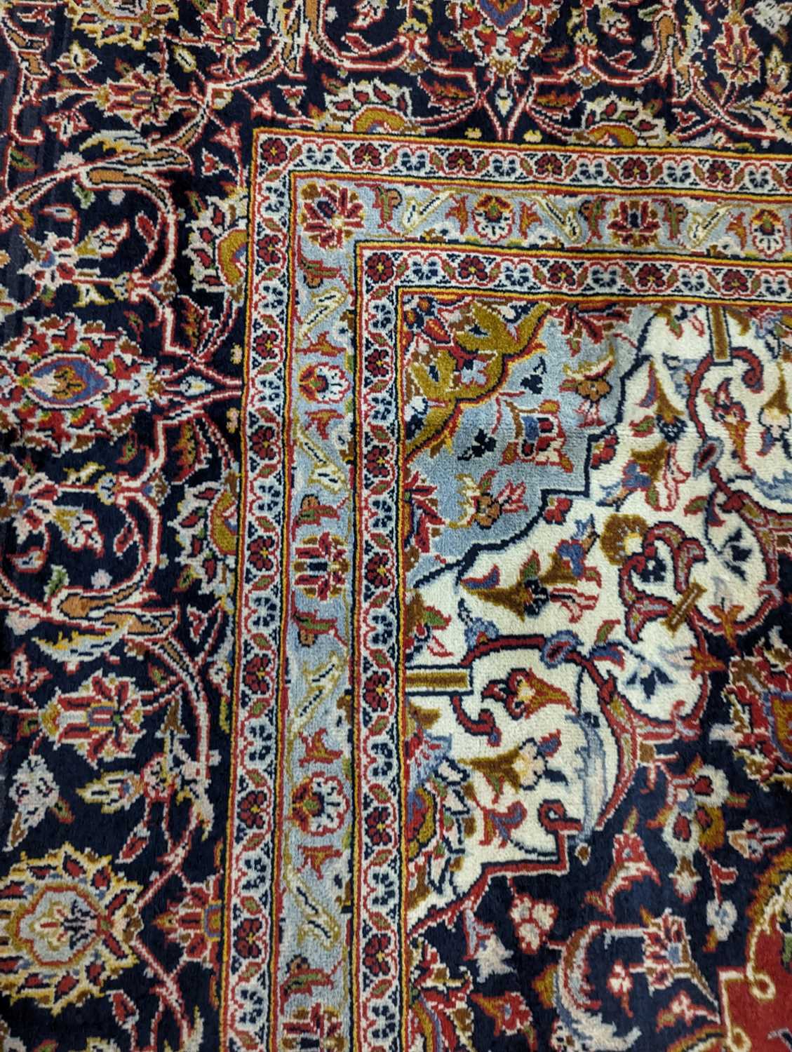 A Kashan carpet, - Image 22 of 29