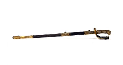 A Victorian Naval Officer's sword