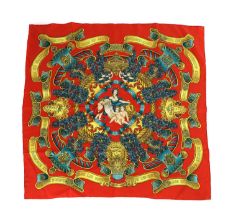 An Hermes of Paris silk scarf