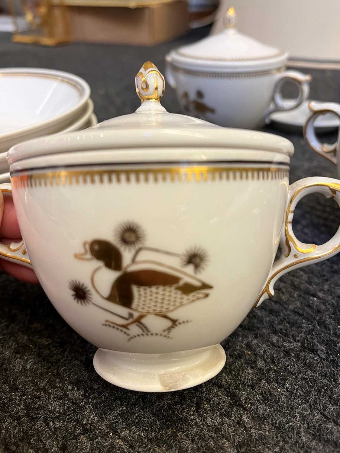 A Royal Copenhagen porcelain tea service - Image 4 of 4