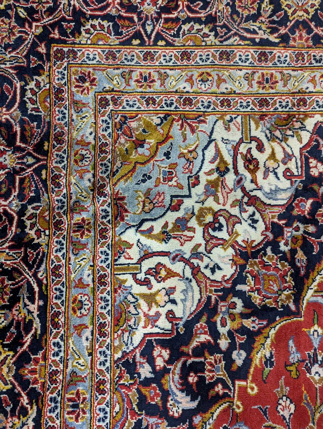 A Kashan carpet, - Image 18 of 29