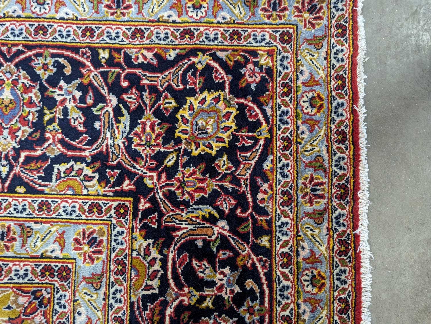 A Kashan carpet, - Image 25 of 29