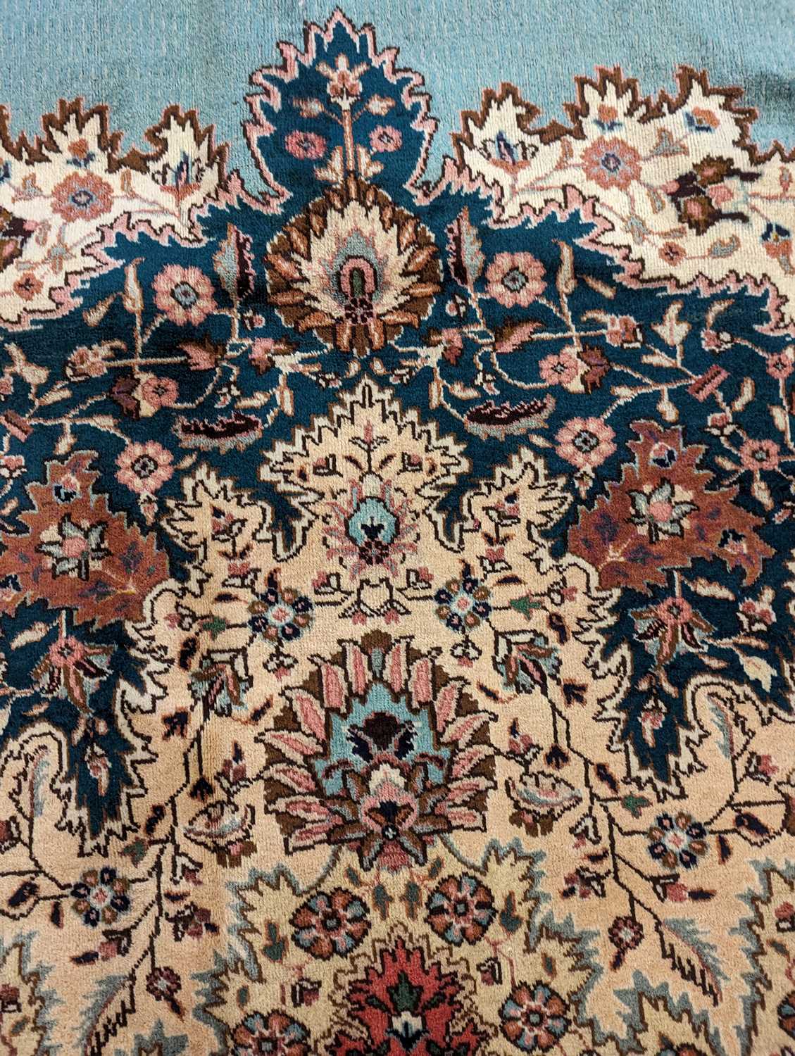A Tabriz carpet - Image 8 of 25
