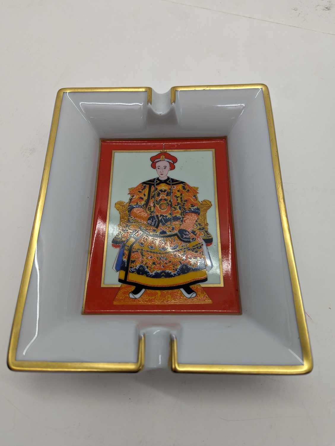 A Hermes Pairs porcelain ashtray - Image 13 of 15