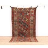 A Kilim rug,