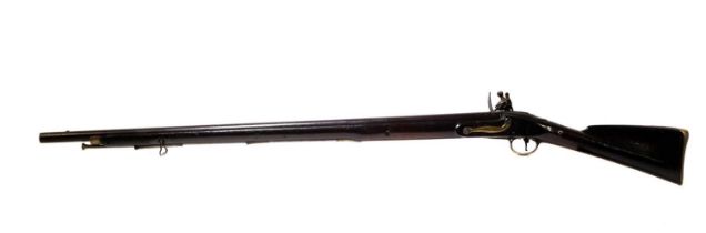 A 'Brown Bess' flintlock musket