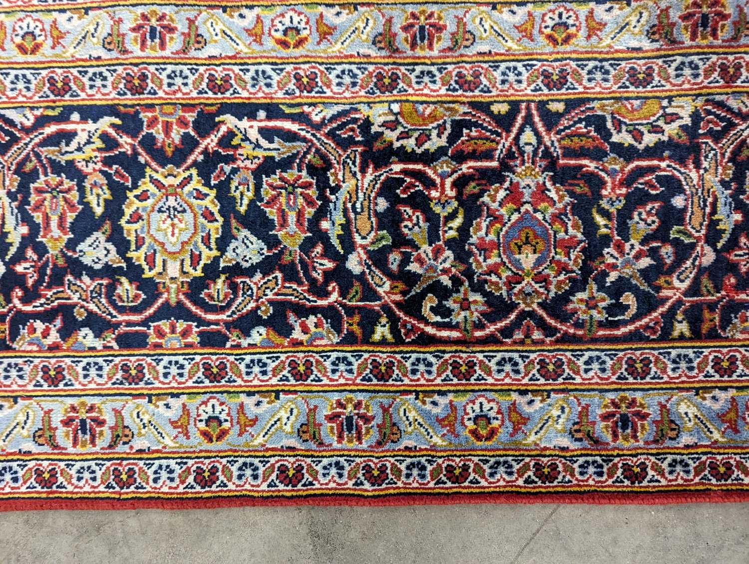 A Kashan carpet, - Image 5 of 29