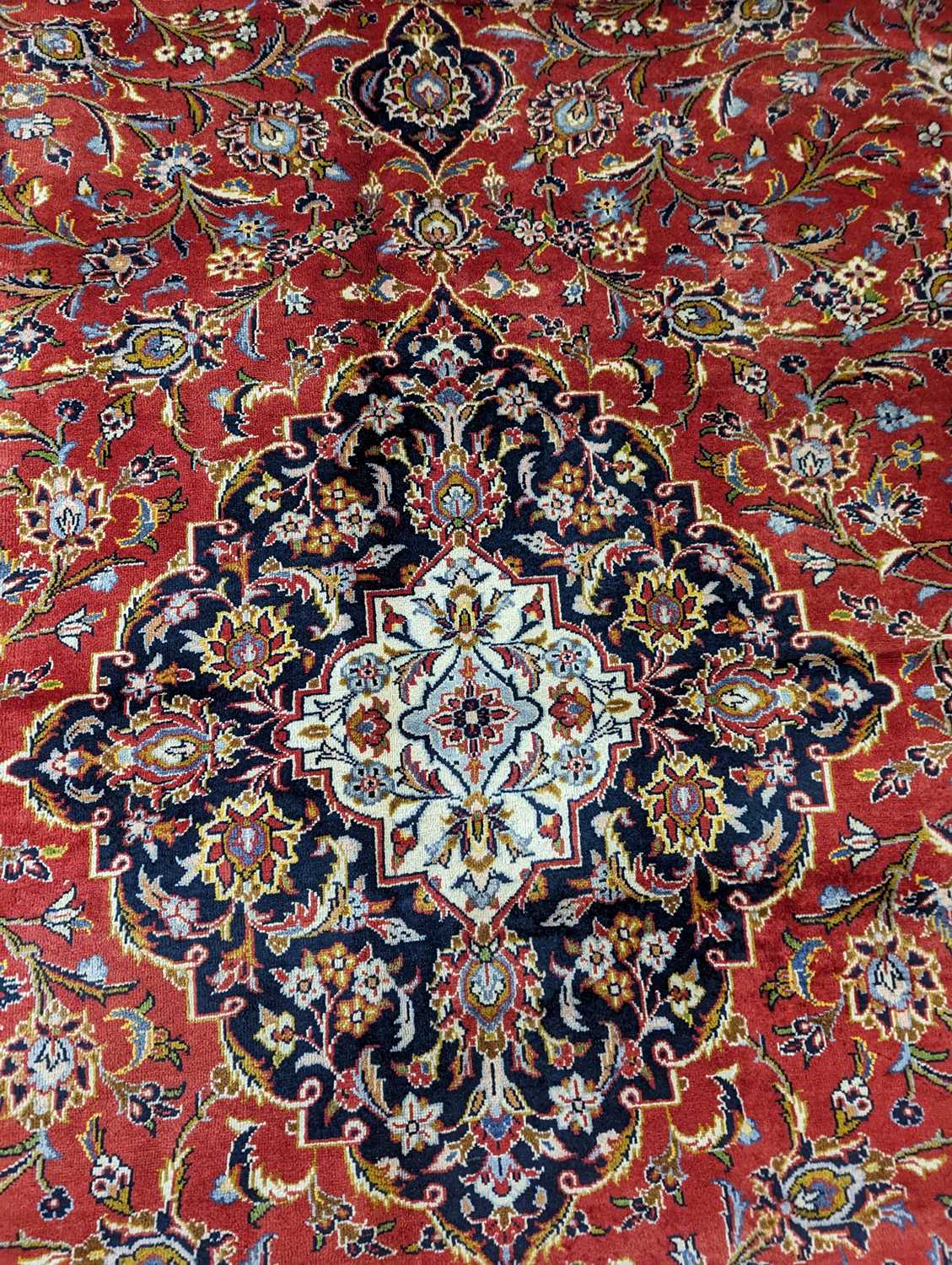 A Kashan carpet, - Image 21 of 29