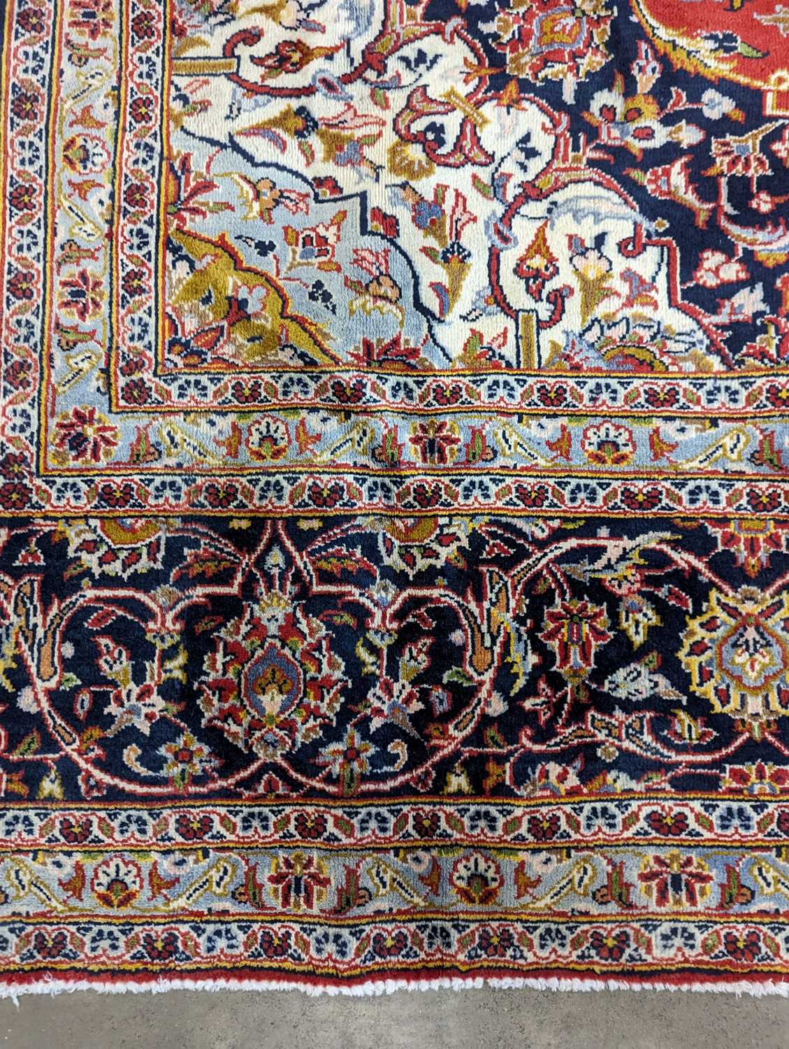 A Kashan carpet, - Image 4 of 29