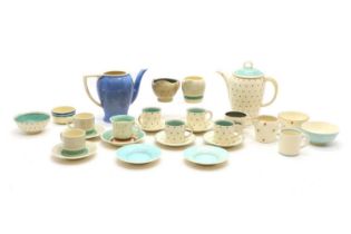 A Susie Cooper porcelain coffee service