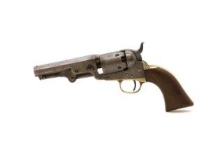 A Colt 0.31 pocket model revolver