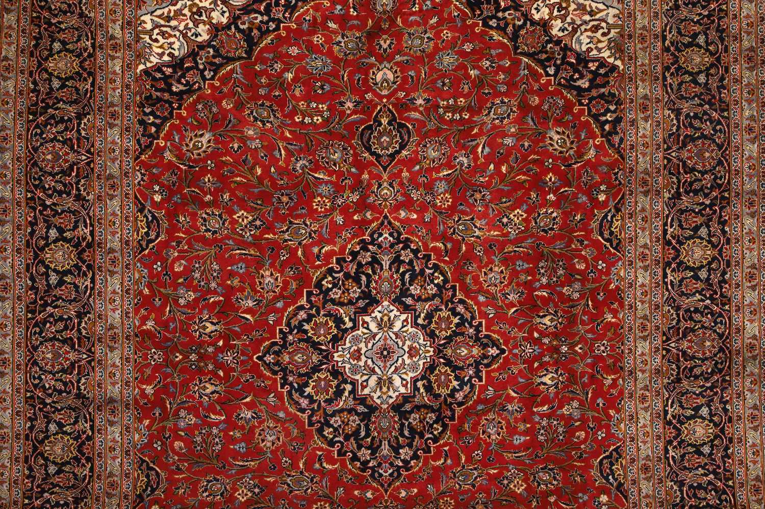 A Kashan carpet, - Image 2 of 29