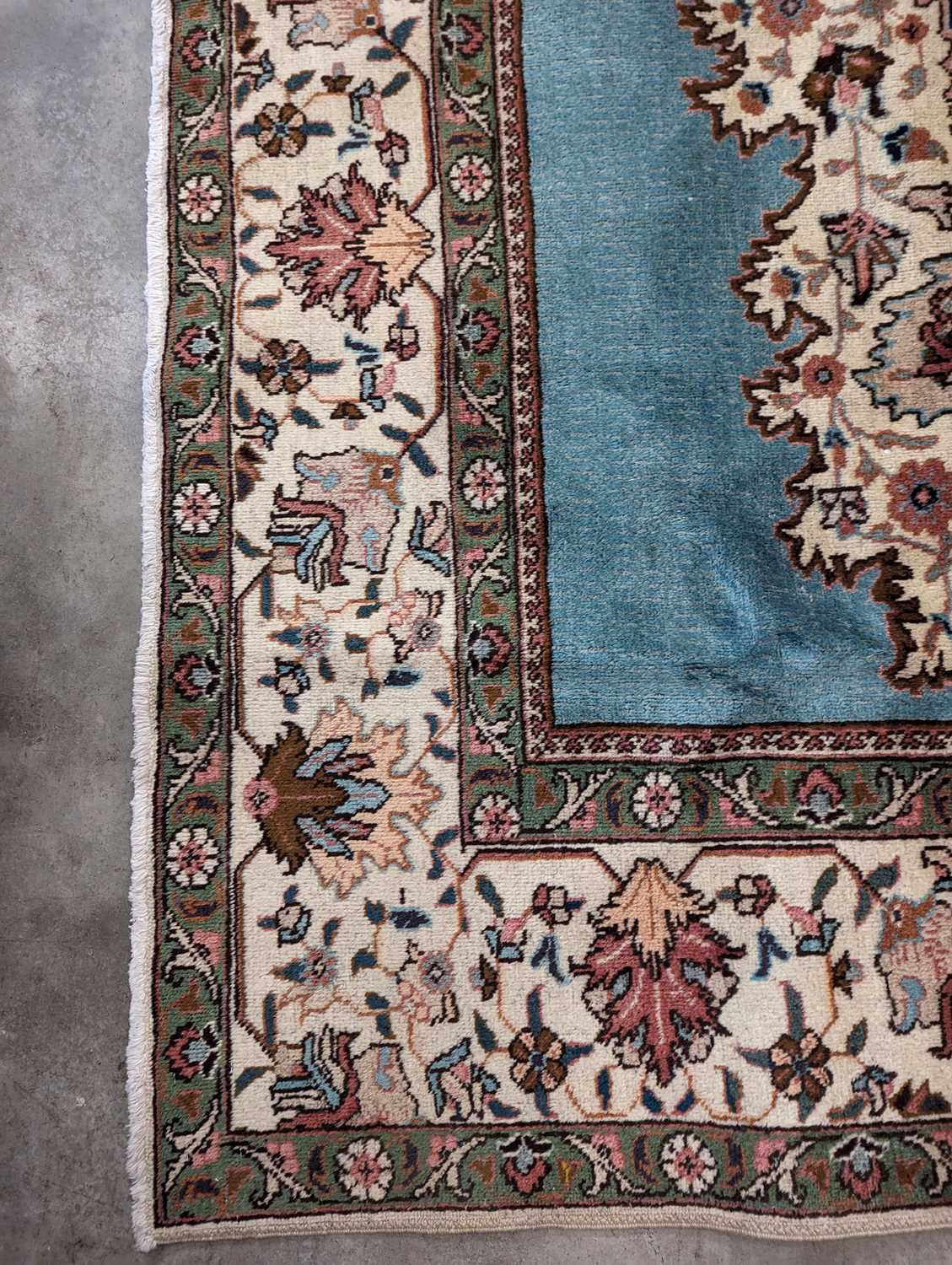 A Tabriz carpet - Image 2 of 25