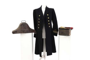 A Royal Naval Lieutenant Commanders uniform,
