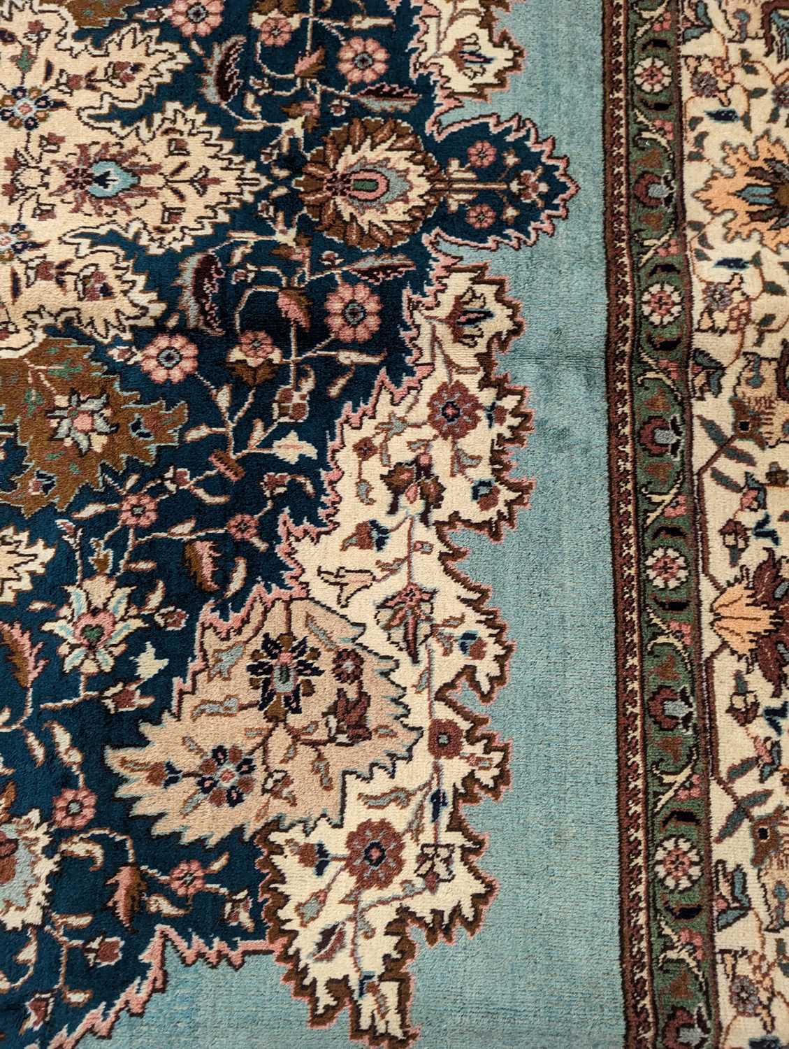 A Tabriz carpet - Image 13 of 25