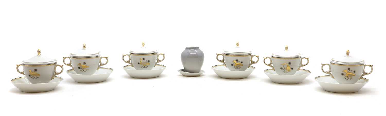 A Royal Copenhagen porcelain tea service - Image 2 of 4
