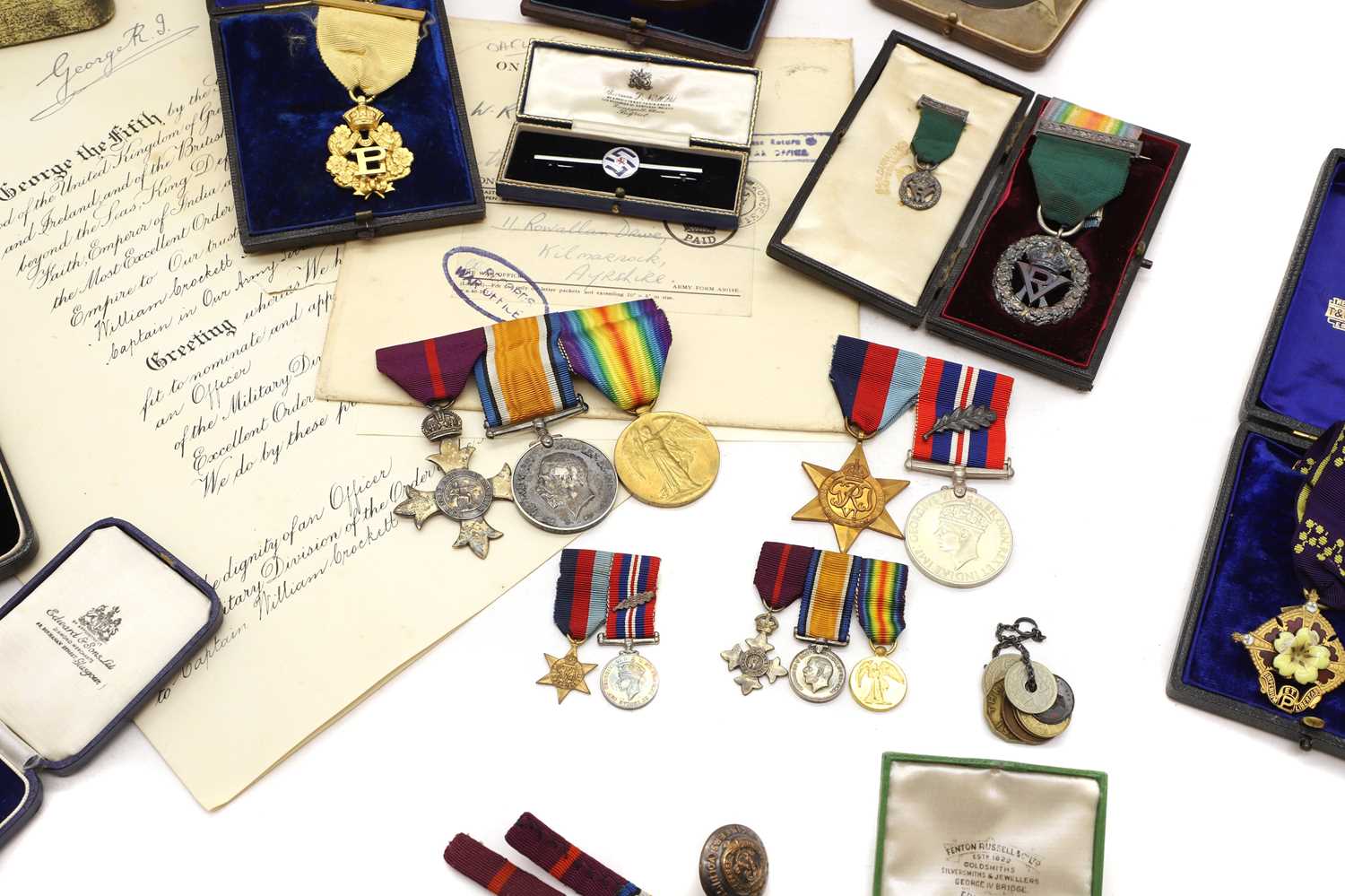 A WWI medal group - Image 4 of 12
