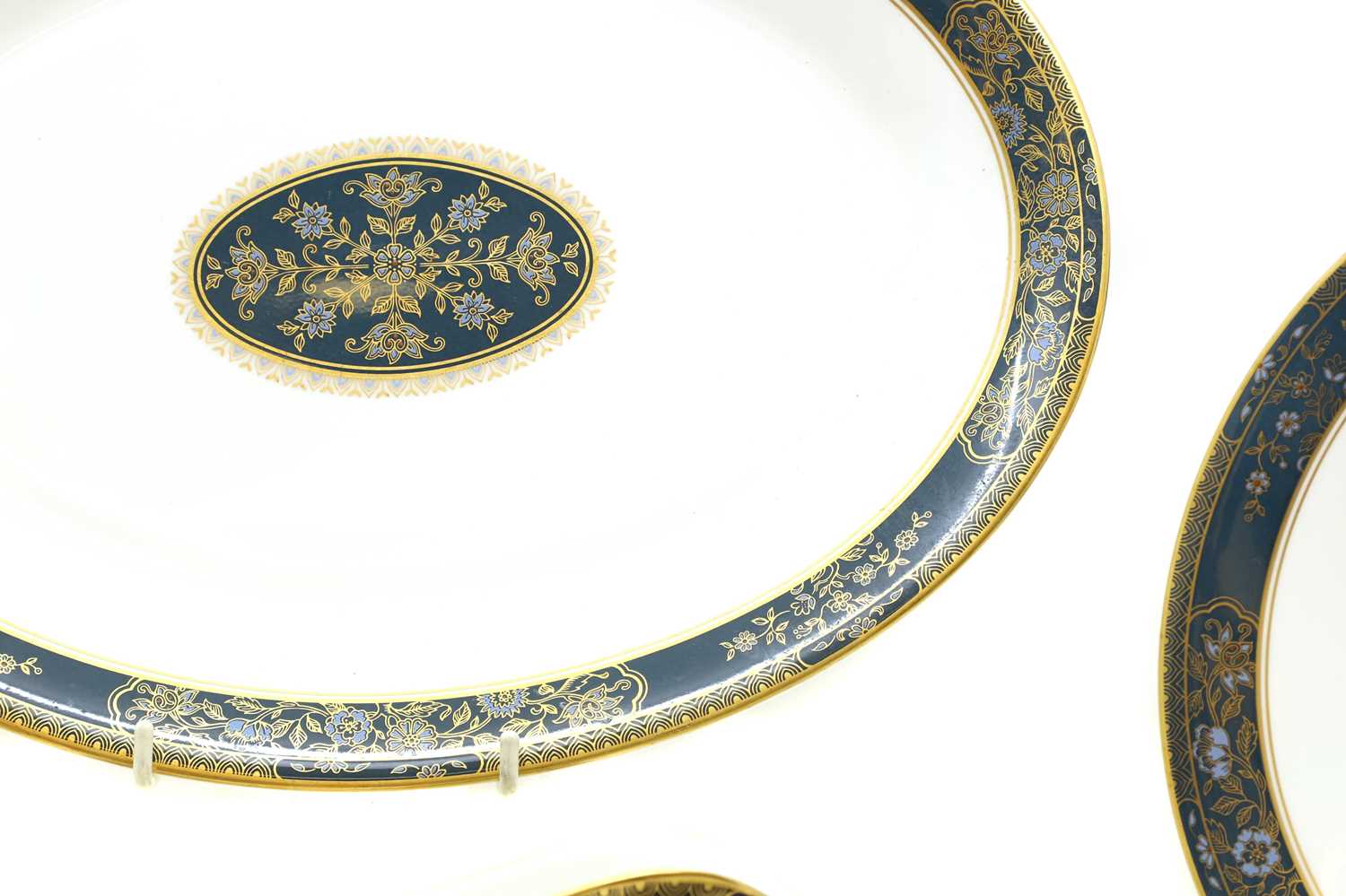 A Royal Doulton Carlyle porcelain eight-setting tea and dinner service, - Image 2 of 4