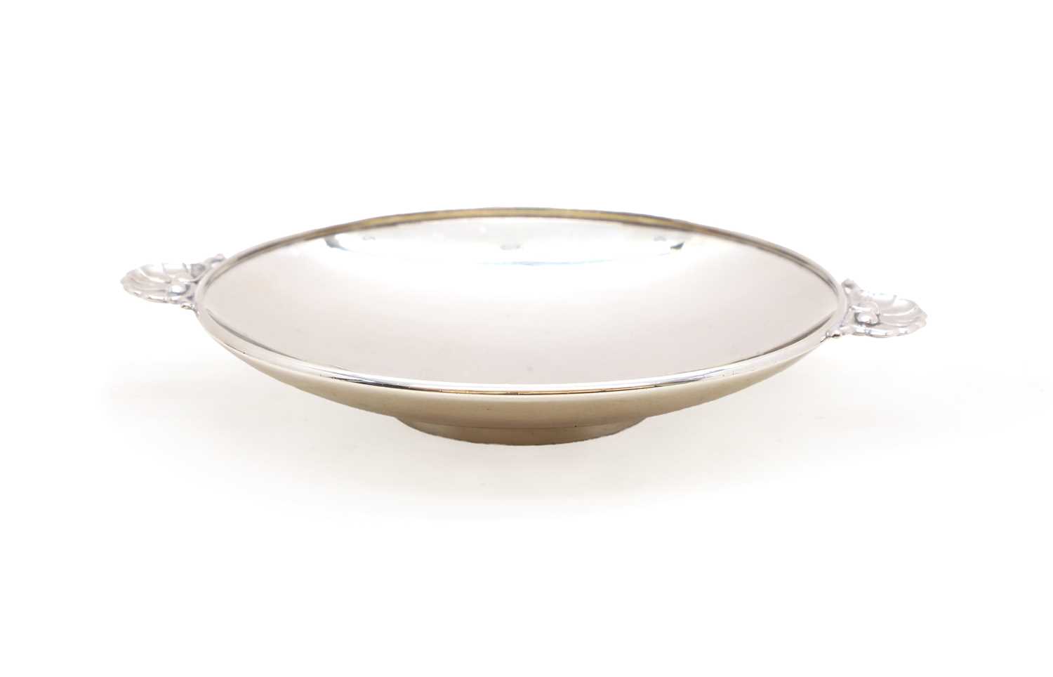 A Georg Jensen silver dish - Bild 2 aus 5