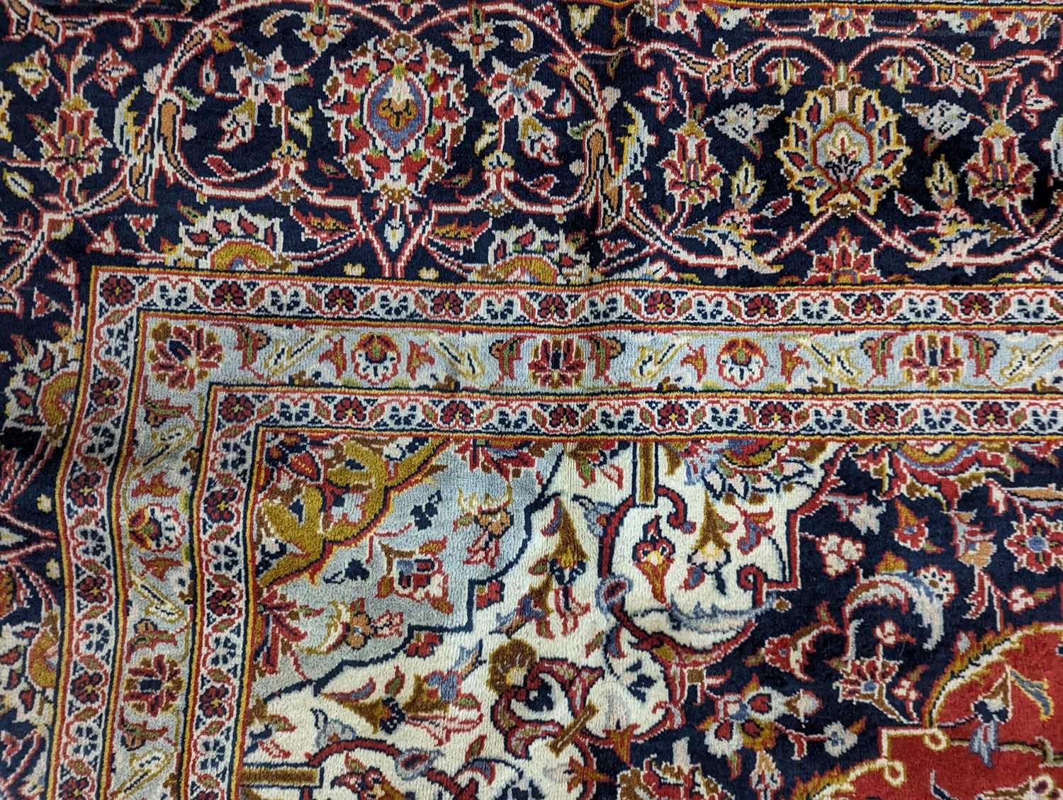 A Kashan carpet, - Image 11 of 29