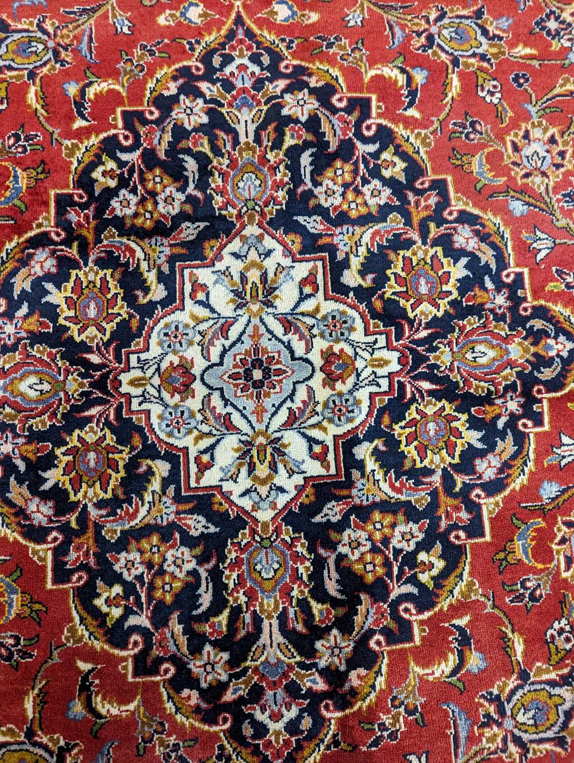 A Kashan carpet, - Image 19 of 29