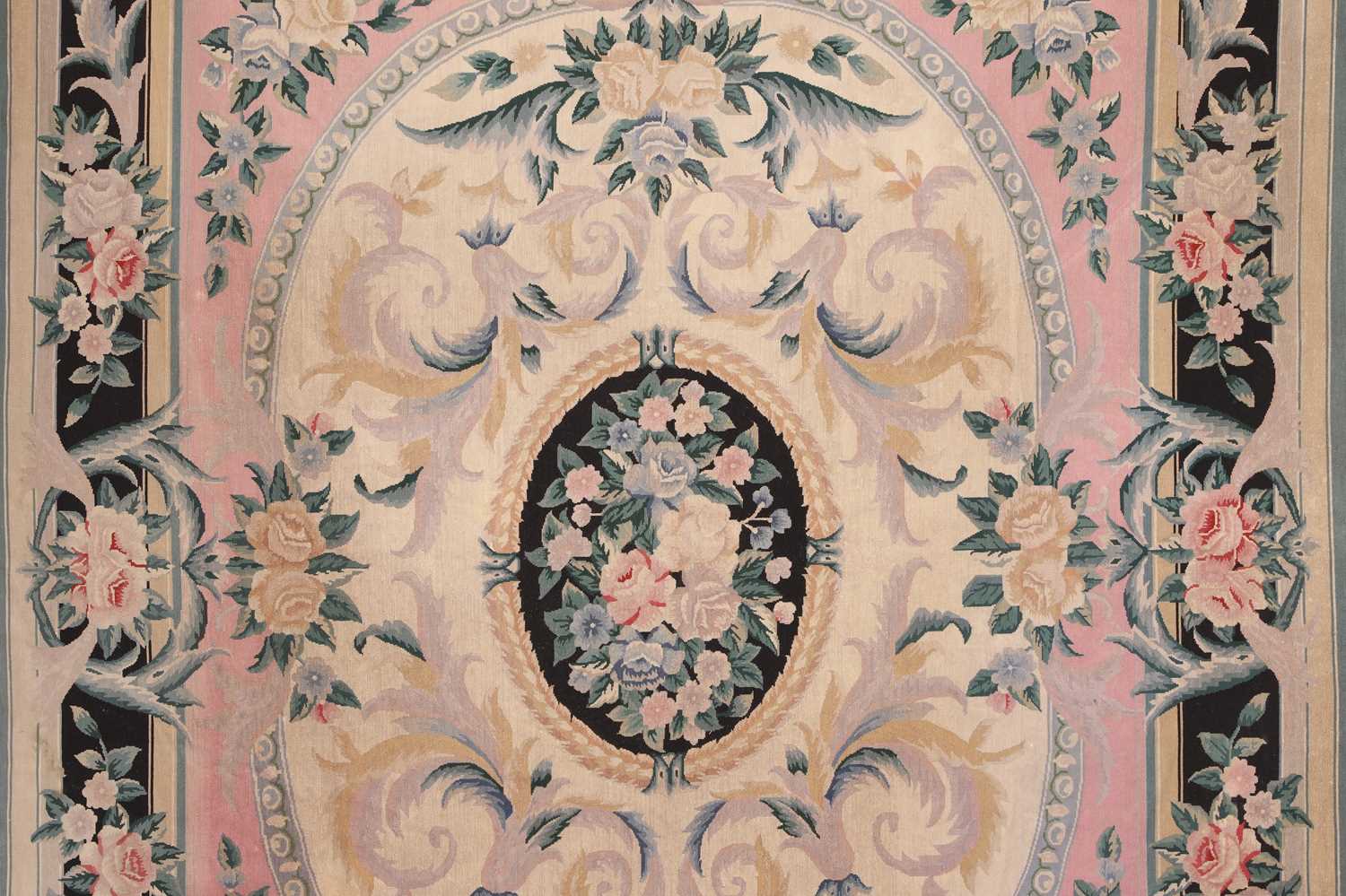 An Aubusson carpet, - Image 2 of 29