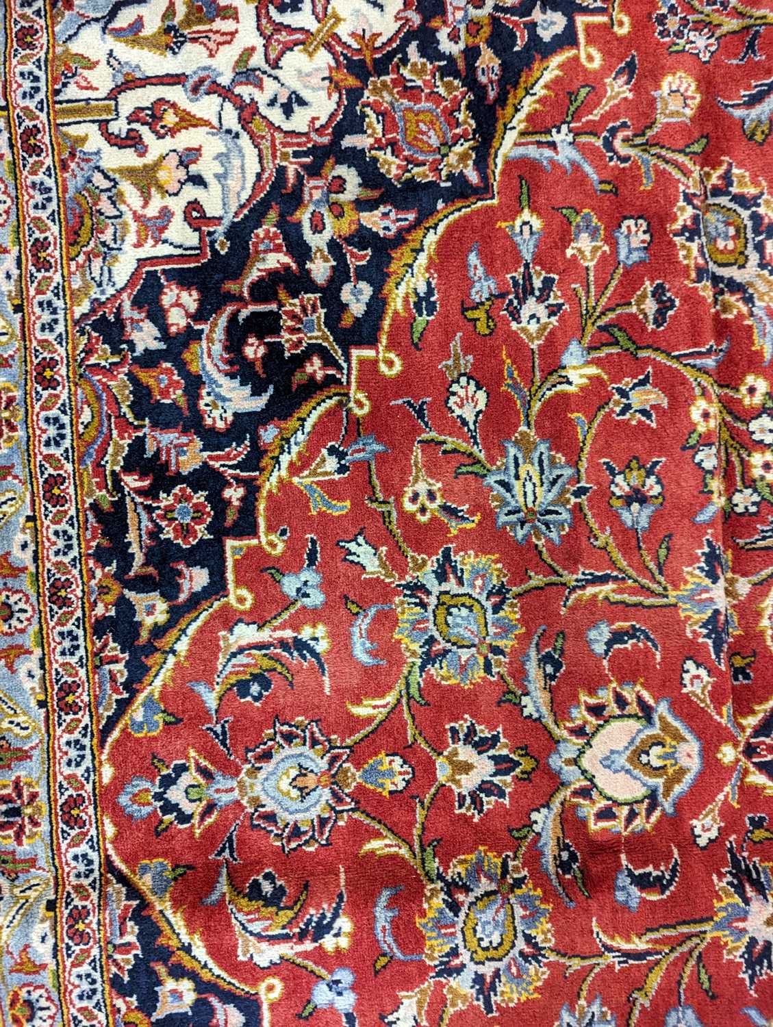 A Kashan carpet, - Image 15 of 29