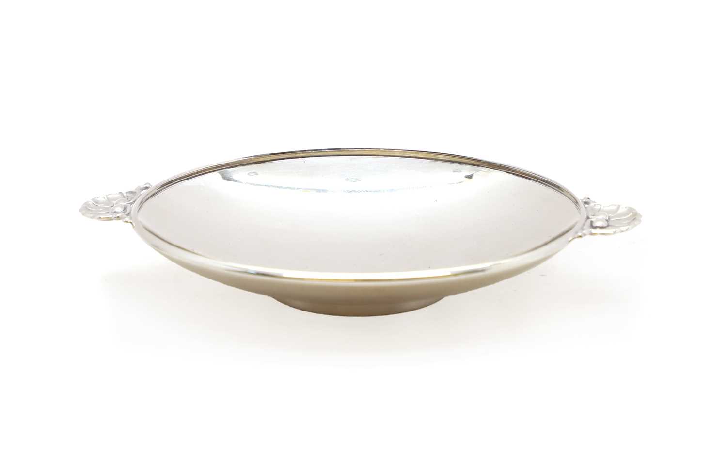 A Georg Jensen silver dish