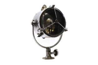 A chrome Francis Searchlight,