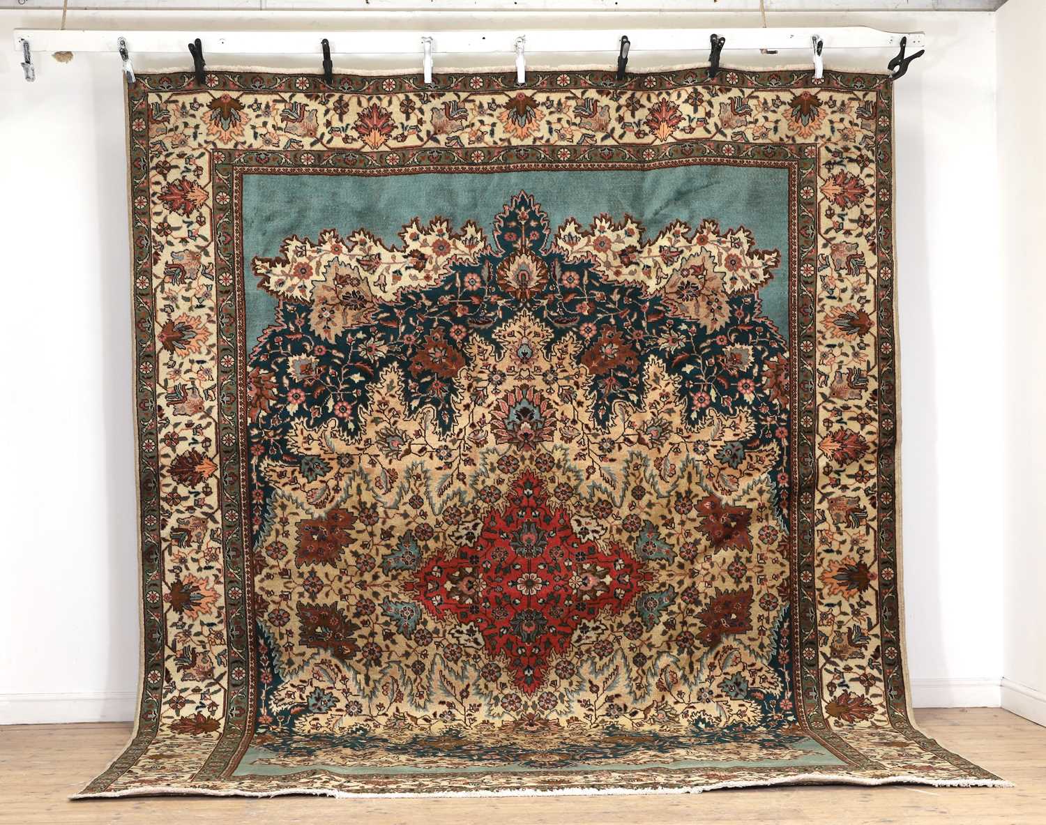 A Tabriz carpet