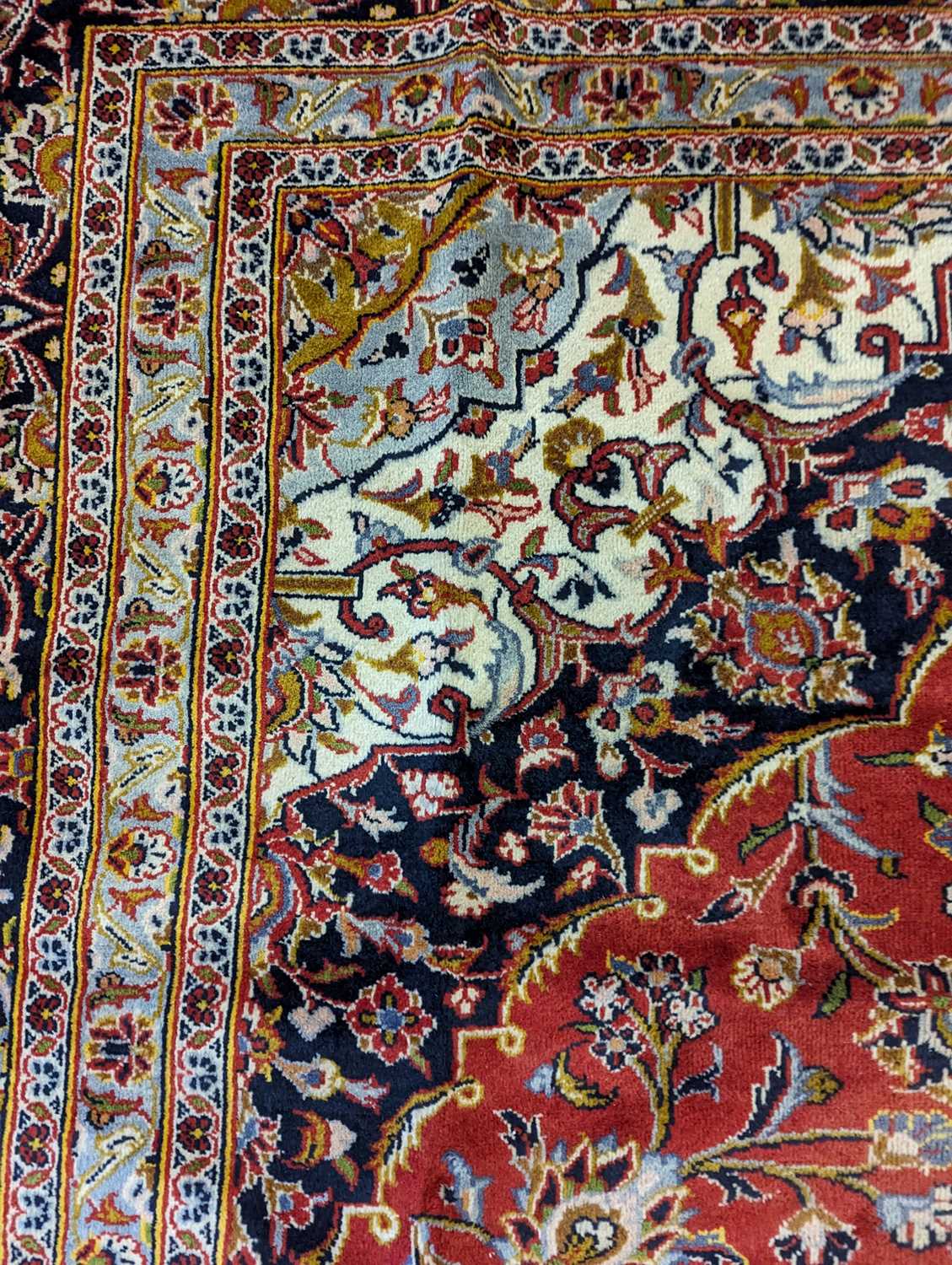 A Kashan carpet, - Image 14 of 29