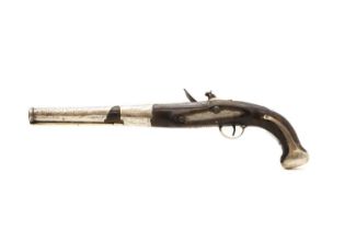A Flintlock pistol,