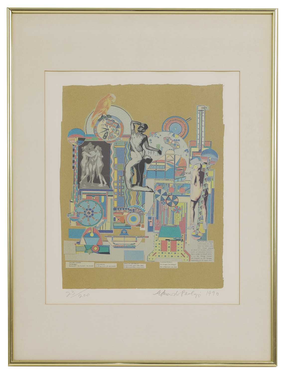 ▲ Sir Eduardo Paolozzi RA (1924-2005) - Image 2 of 5