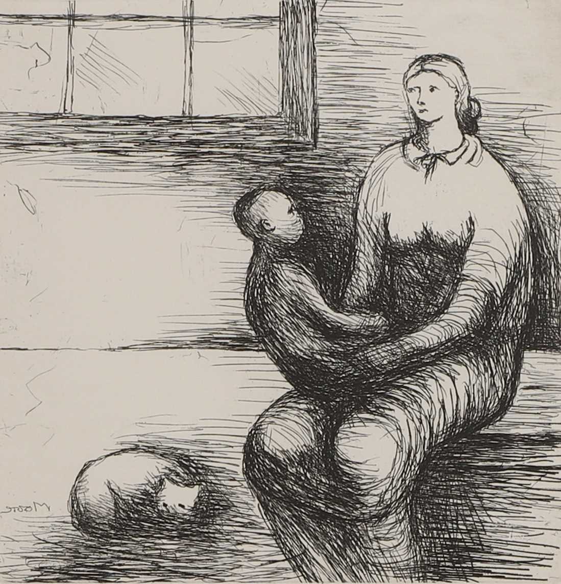 ▲ Henry Moore OM CH FBA (1898-1986) - Image 2 of 7