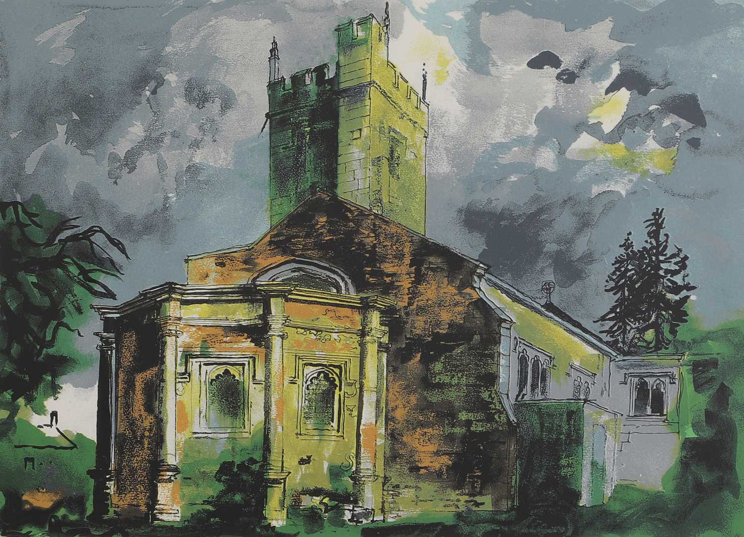 ▲ John Piper CH (1903-1992) - Bild 2 aus 17