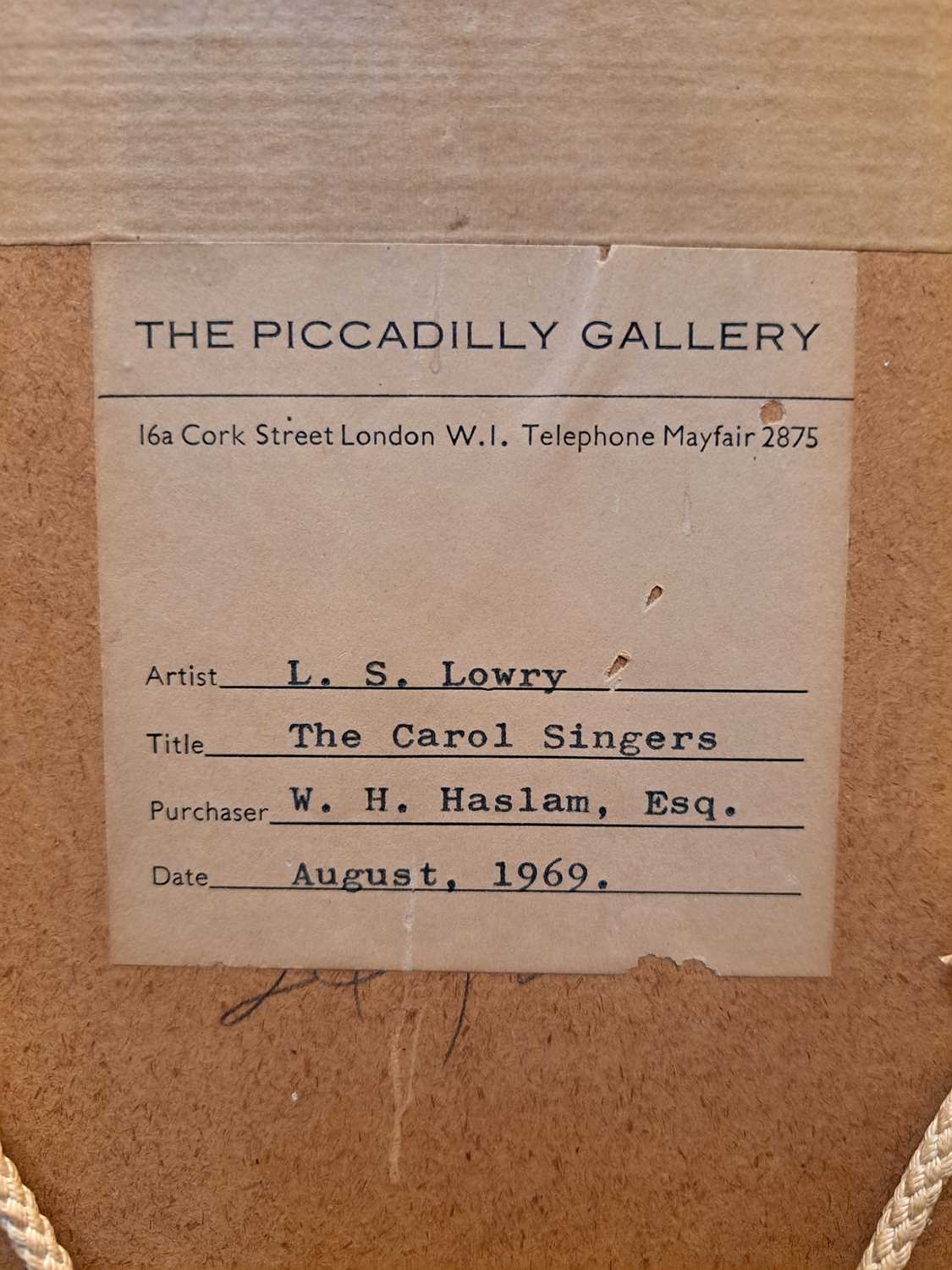 ▲ Laurence Stephen Lowry RBA RA (1887-1976) - Image 12 of 12