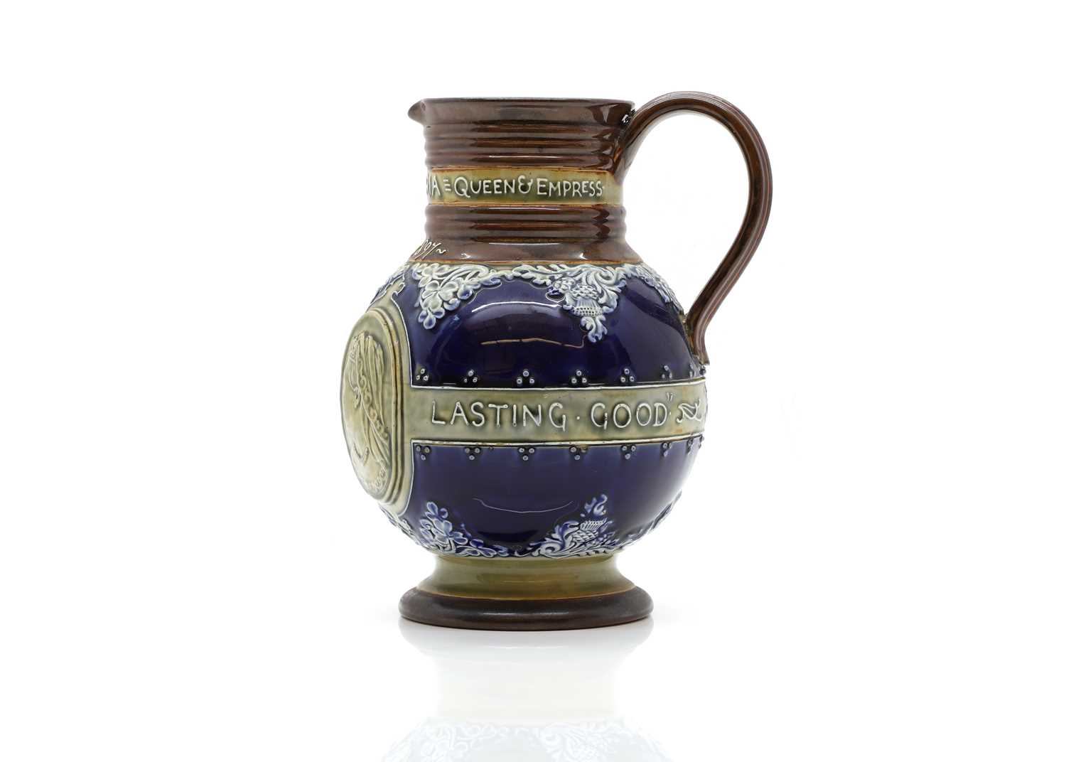 A Doulton stoneware jug, - Image 3 of 4