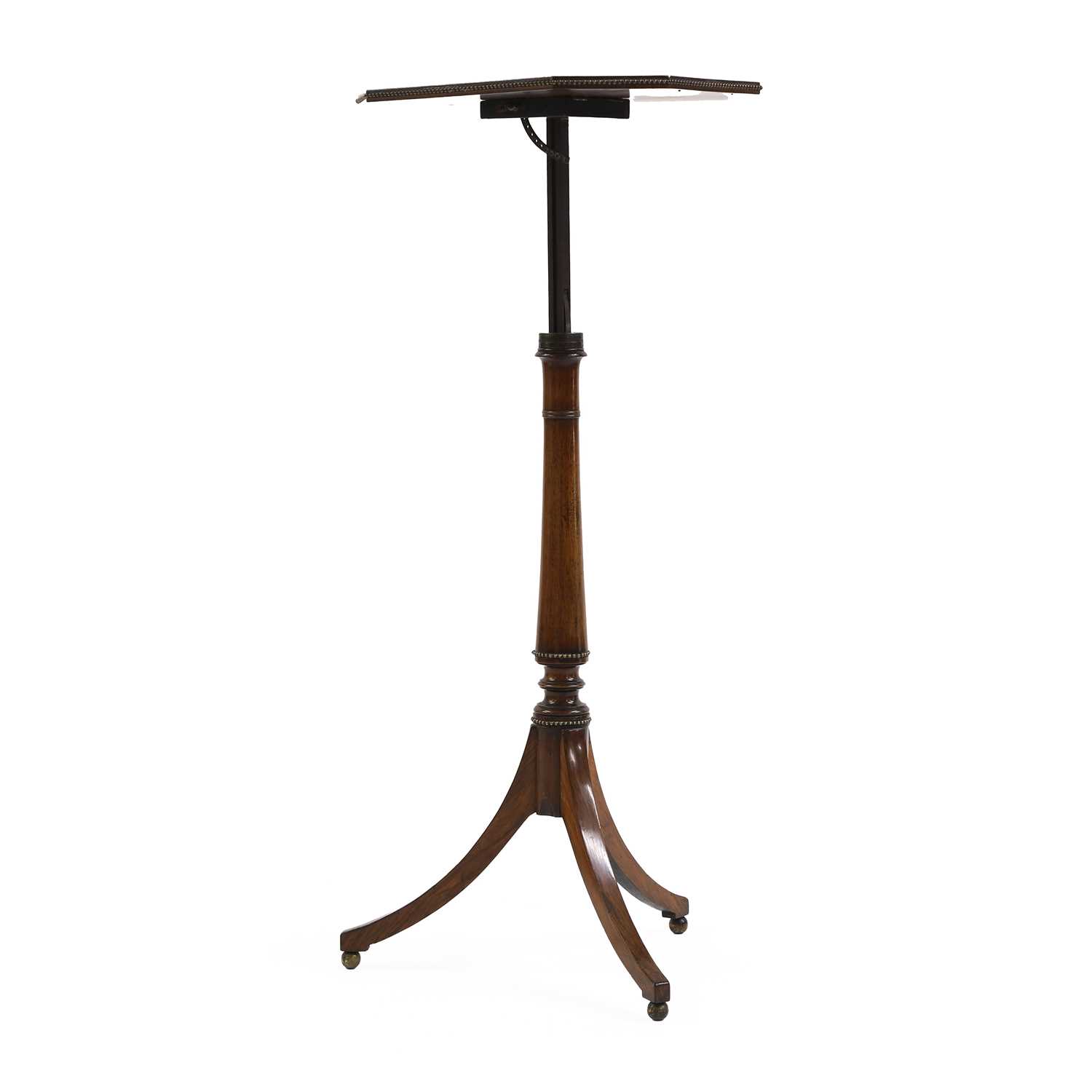 A Regency rosewood reading table, - Image 2 of 4