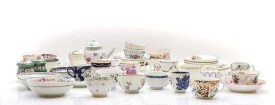 A collection of English and Continental porcelain