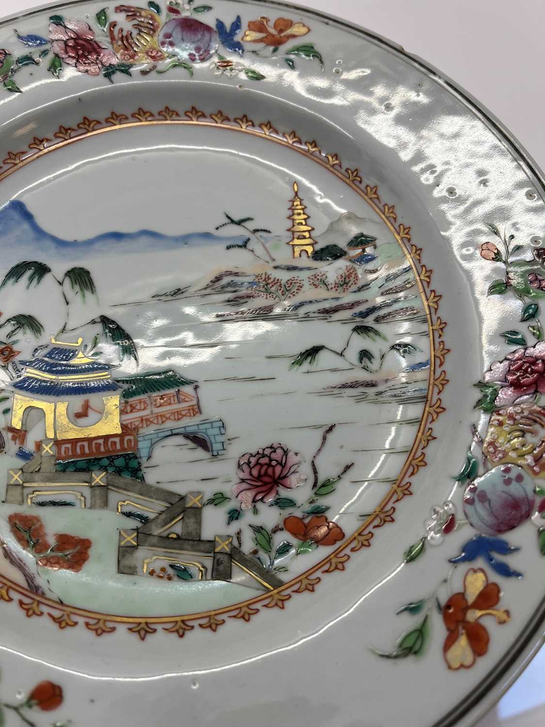 A Chinese Export plate - Bild 8 aus 31