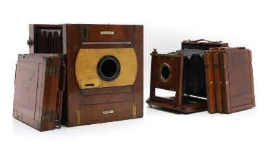 The 'Special' Patent mahogany tailboard camera