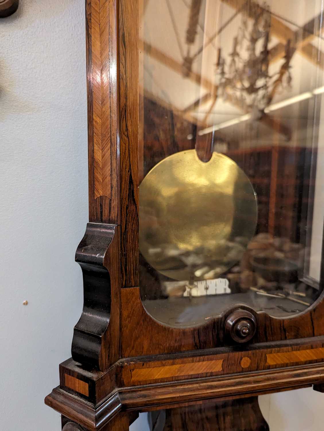 A rosewood Vienna regulator wall clock - Image 5 of 30