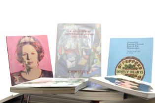 A collection of Christie's catalogues