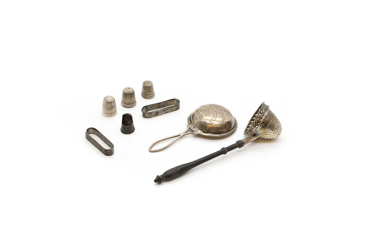 A collection of silver items - Image 2 of 2